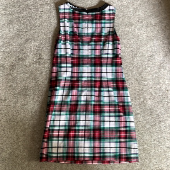Vineyard Vines luxury mod wool plaid dress size 2 - Picture 5 of 7